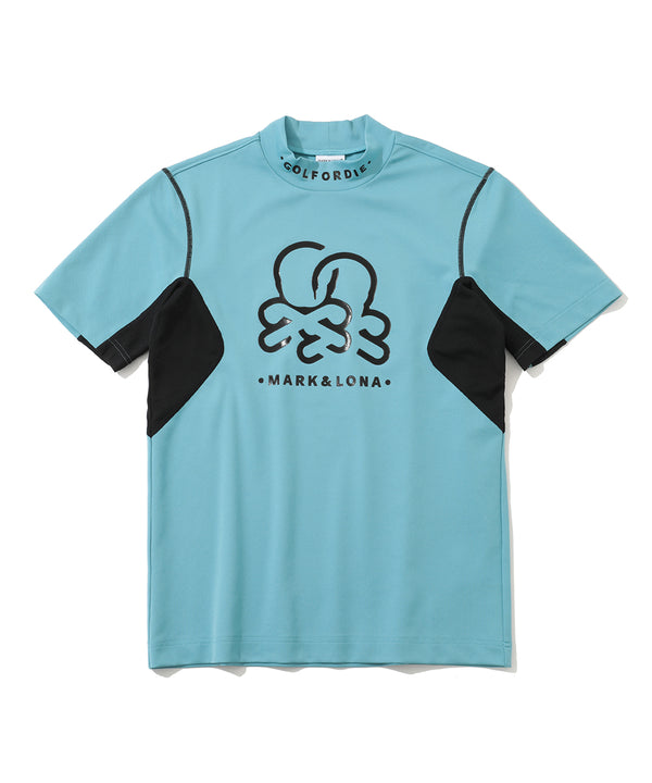 D.D Contrast Poly Blended Mock  | MEN