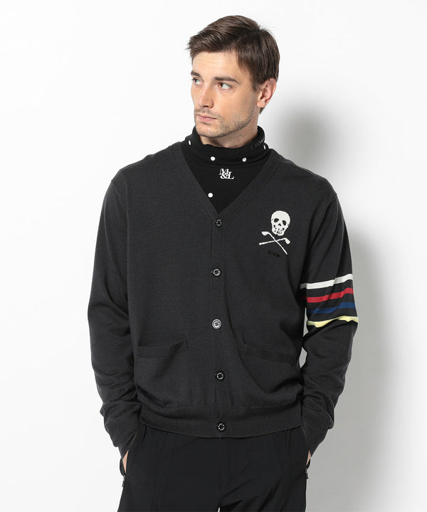 Quadro Silky Wool Cardigan | MEN