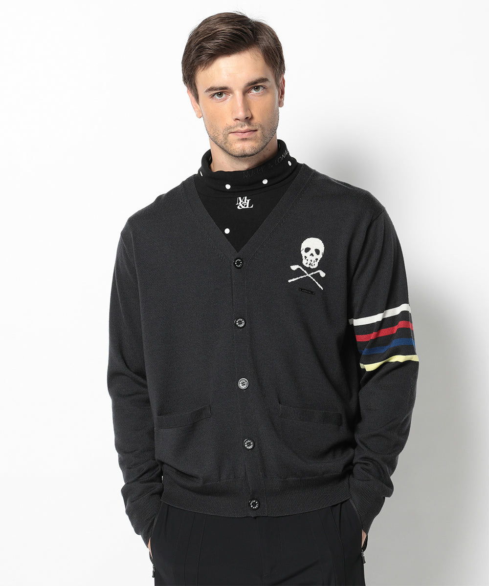 Quadro Silky Wool Cardigan | MEN