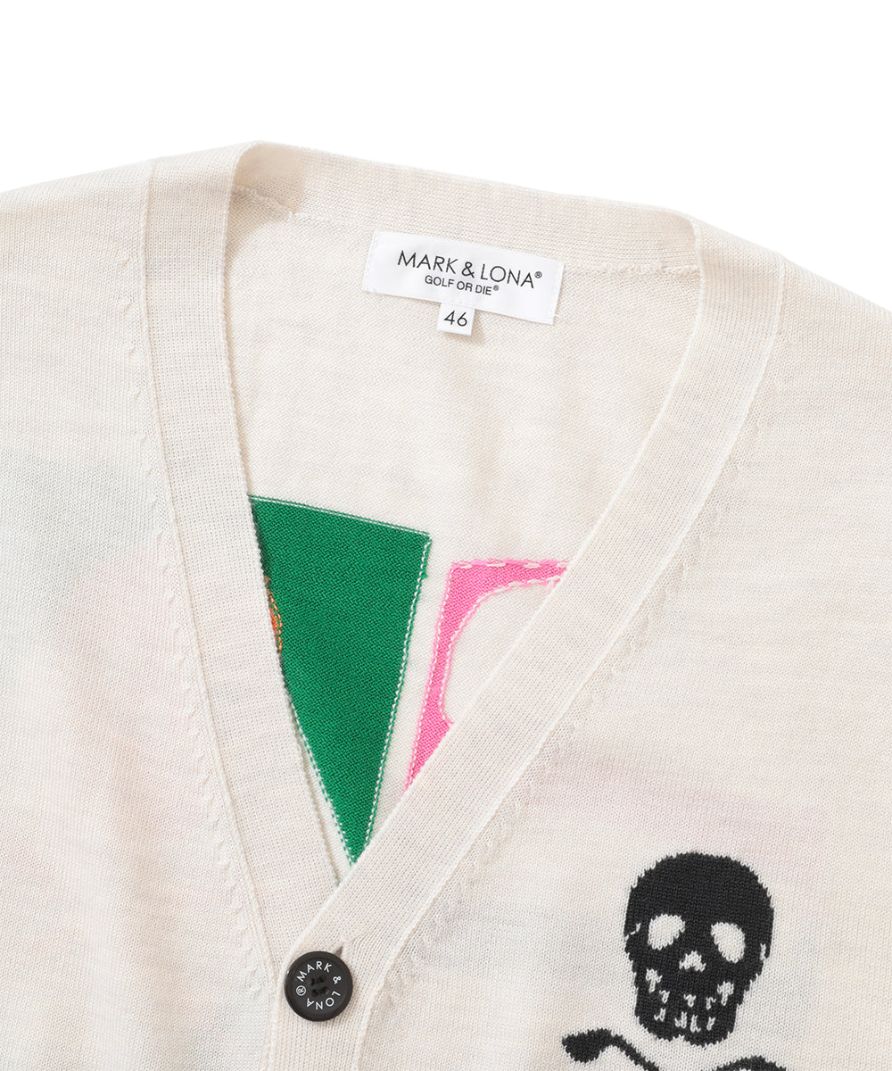 Quadro Silky Wool Cardigan | MEN