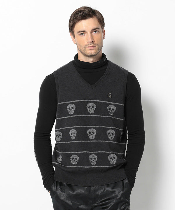 Eternal Skull Border Vest | MEN