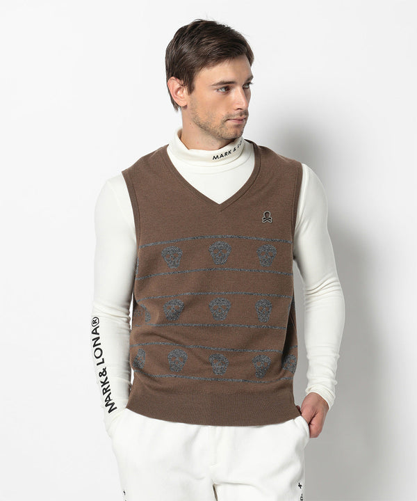 Eternal Skull Border Vest | MEN