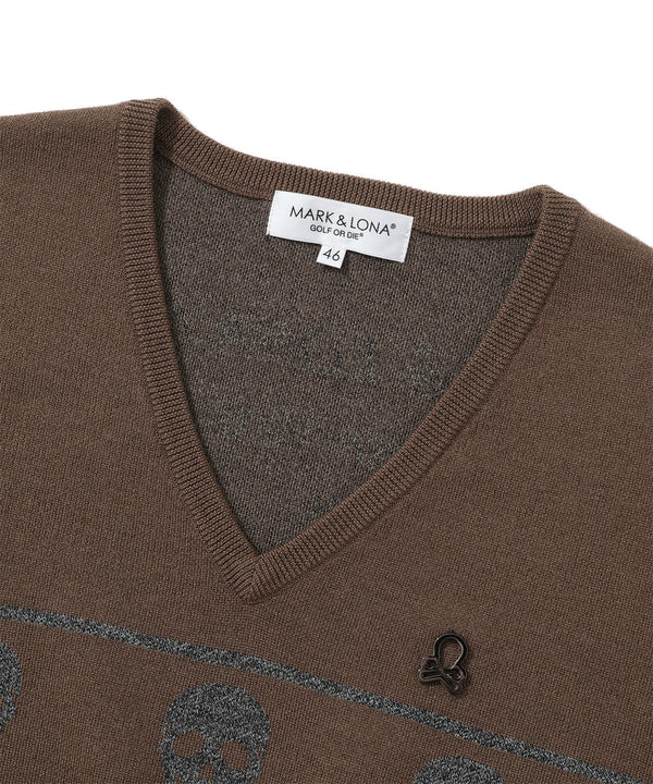 Eternal Skull Border Vest | MEN