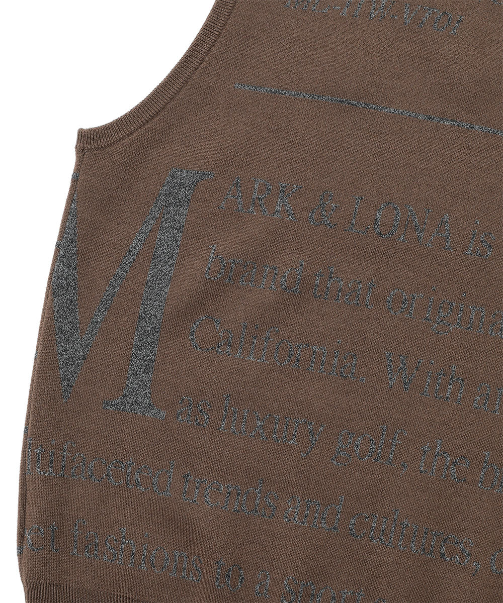 Eternal Skull Border Vest | MEN