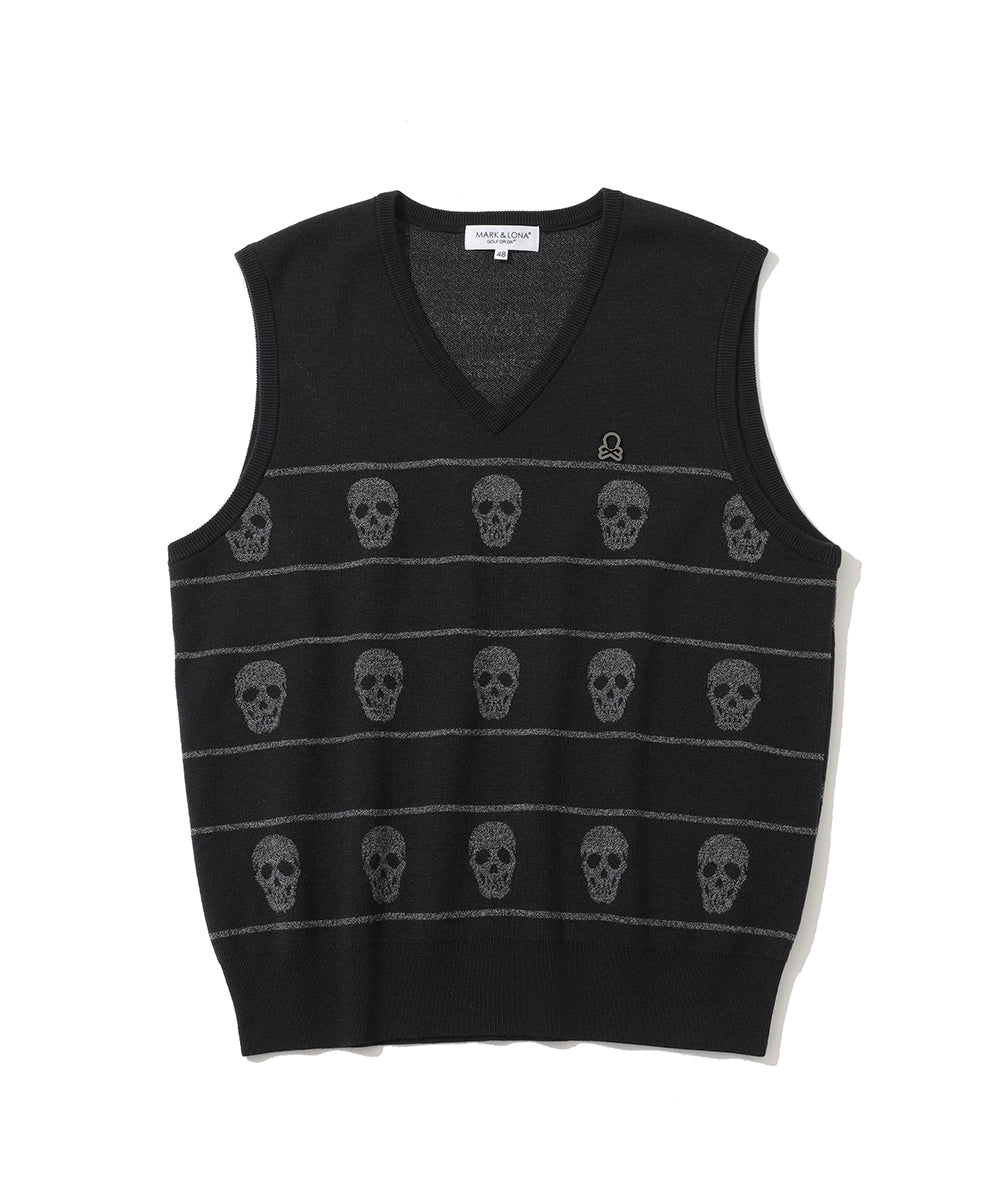 Eternal Skull Border Vest | MEN