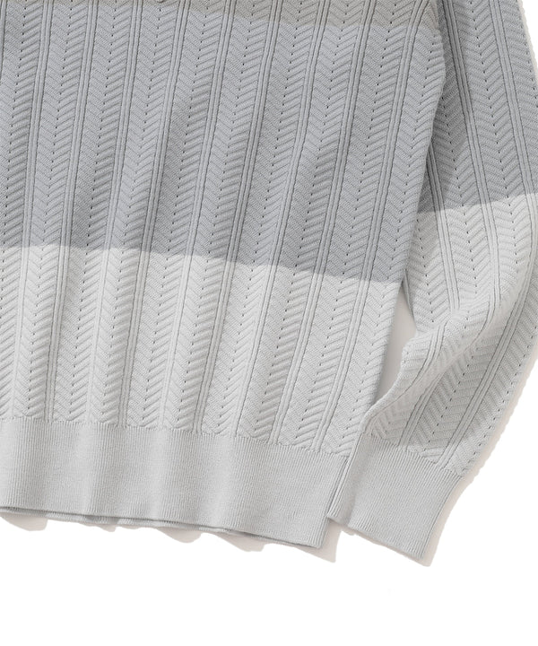 H-Bone Swarovski Layered Knit | MEN