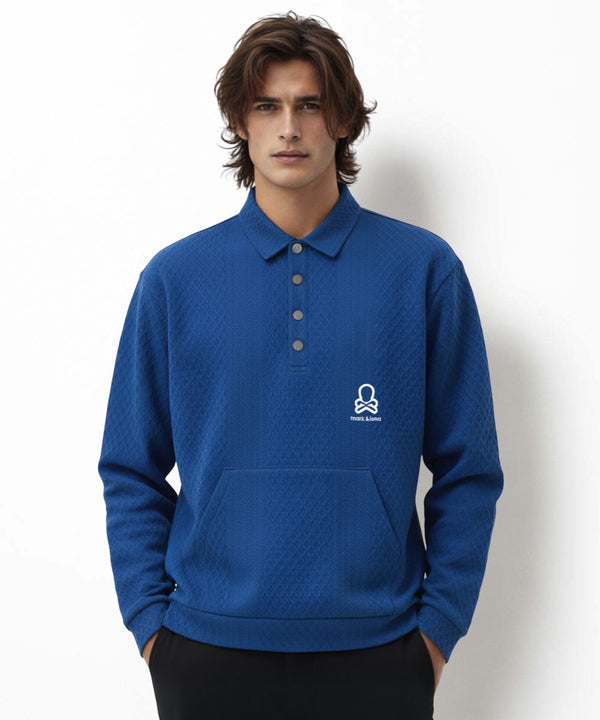 NCP Cable Embroidered Jersey Pull Over | MEN
