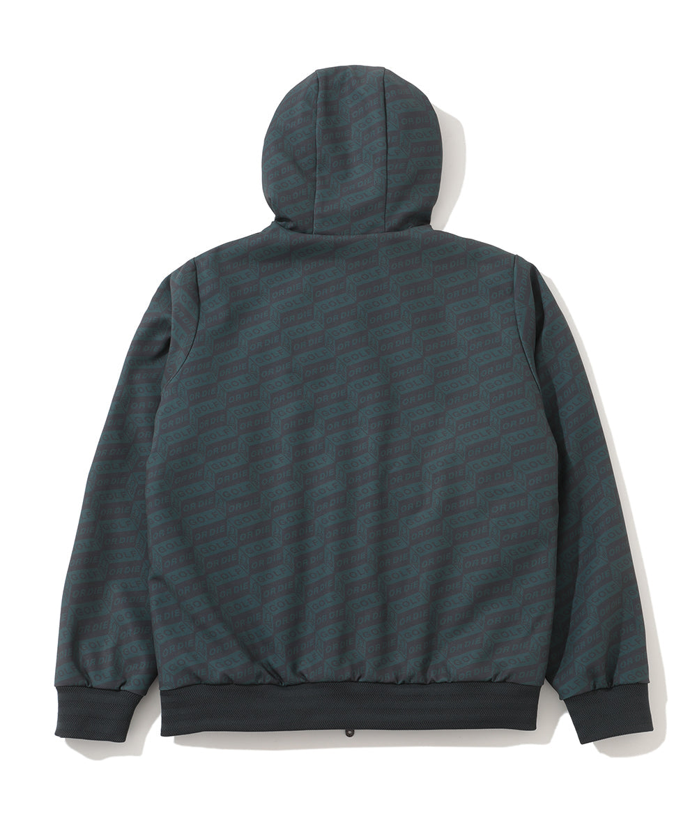 新品　未使用　MARK & LONA ゴルフ用セーター 46 ブラック/ブルー スポーツ MARK & LONA ゴルフ用セーター 46 ブラック/ブルー