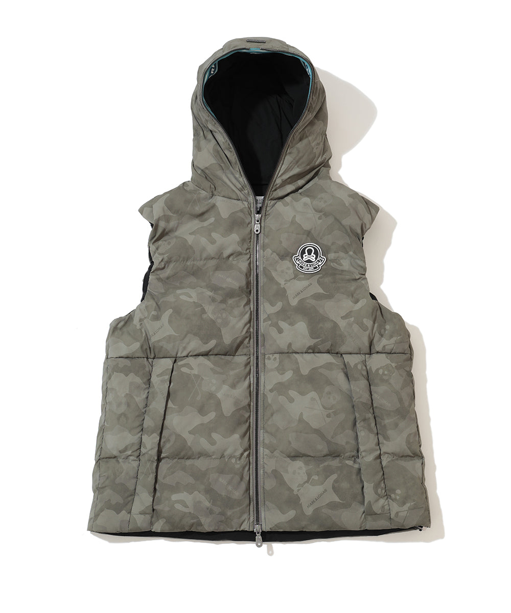 ACD Camo Goose Down Vest | MEN