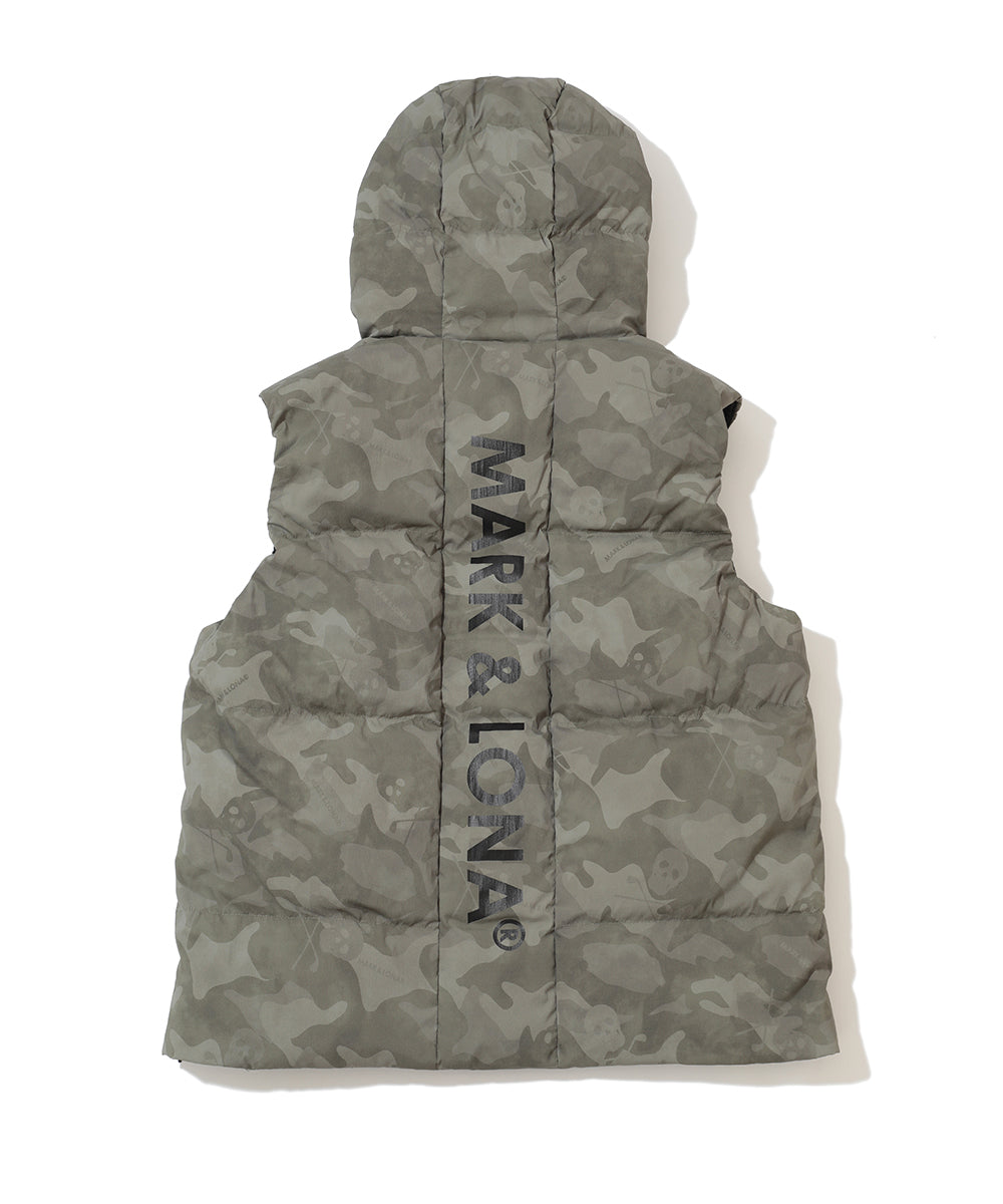 ACD Camo Goose Down Vest | MEN