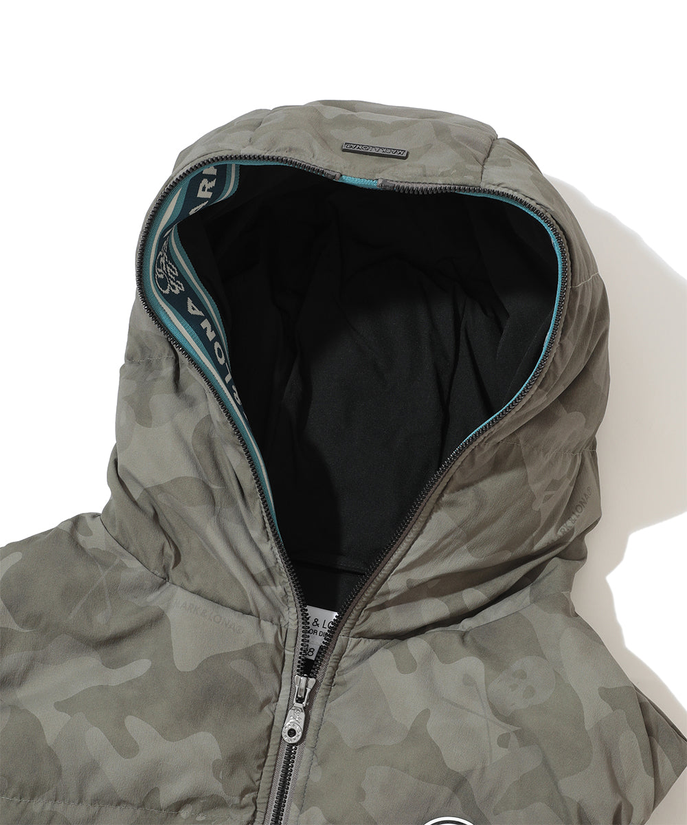 ACD Camo Goose Down Vest | MEN