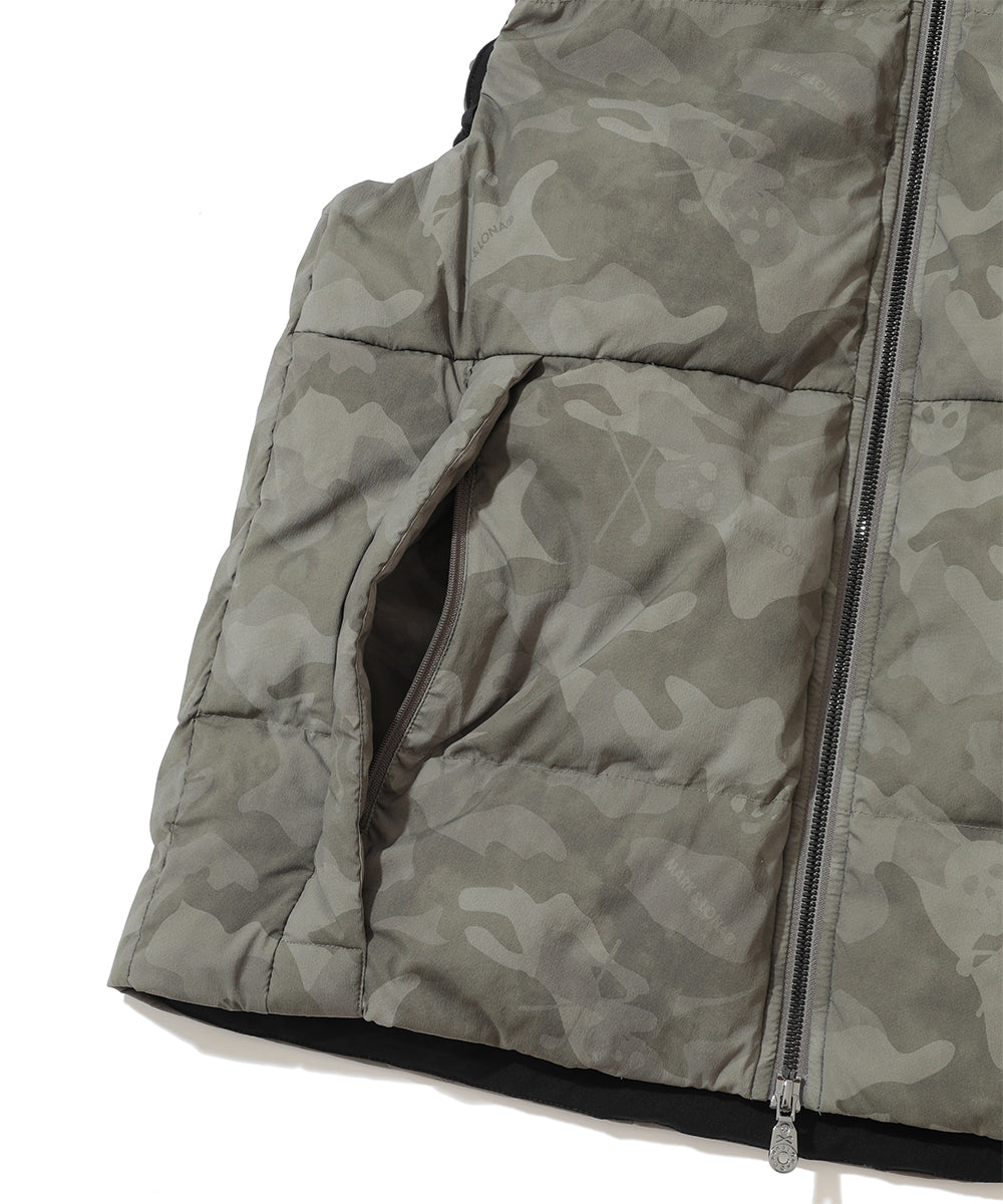 ACD Camo Goose Down Vest | MEN