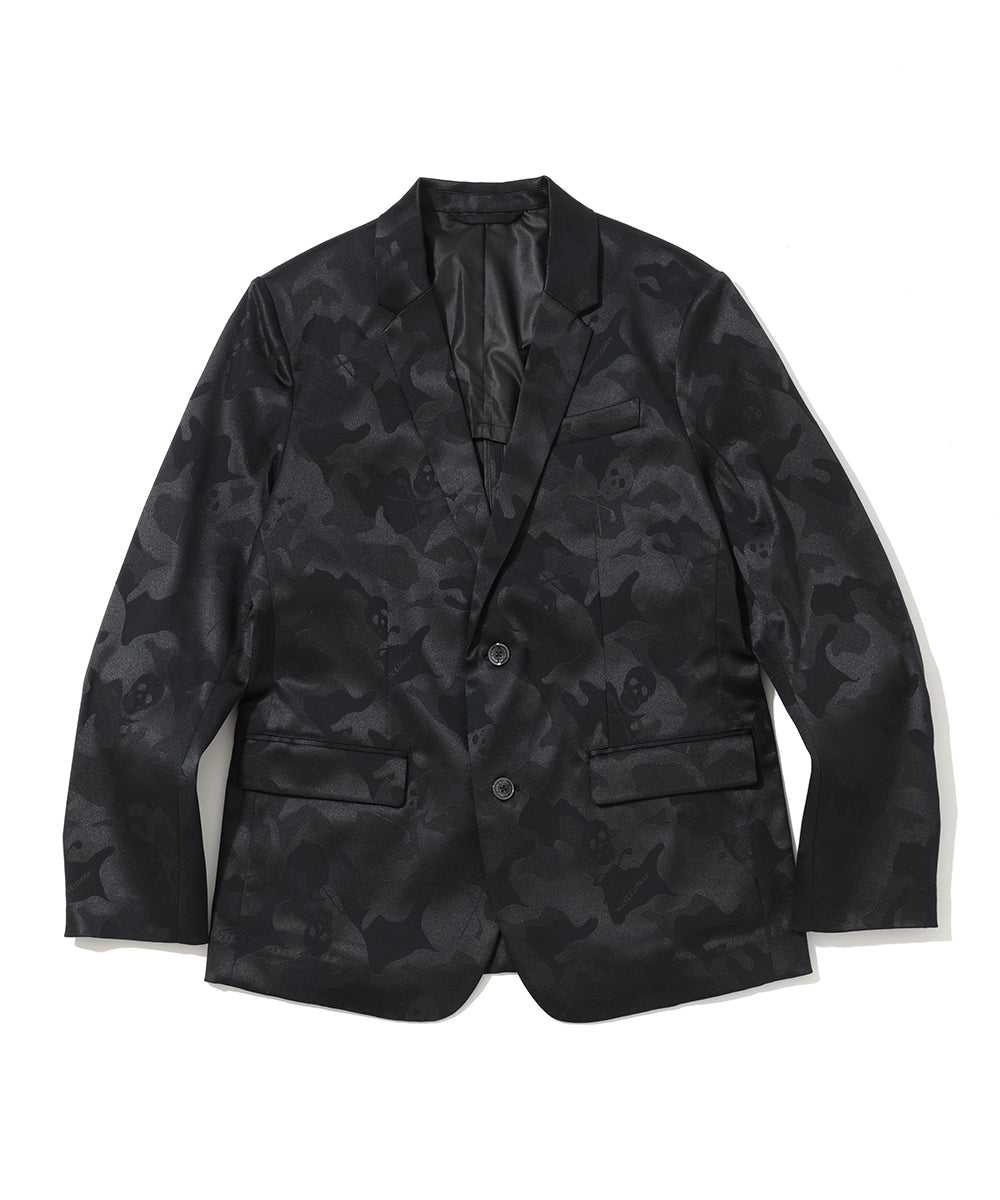 【美品】MARK & LONA ブラックジャケット サイズ48（Ｌ) MARK&LONA マーク&ロナ ゴルフ ブルゾン ジャケット 黒 48/L