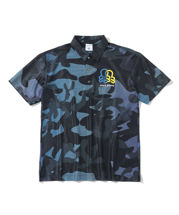 ACD Camo Gradient Print Polo | MEN
