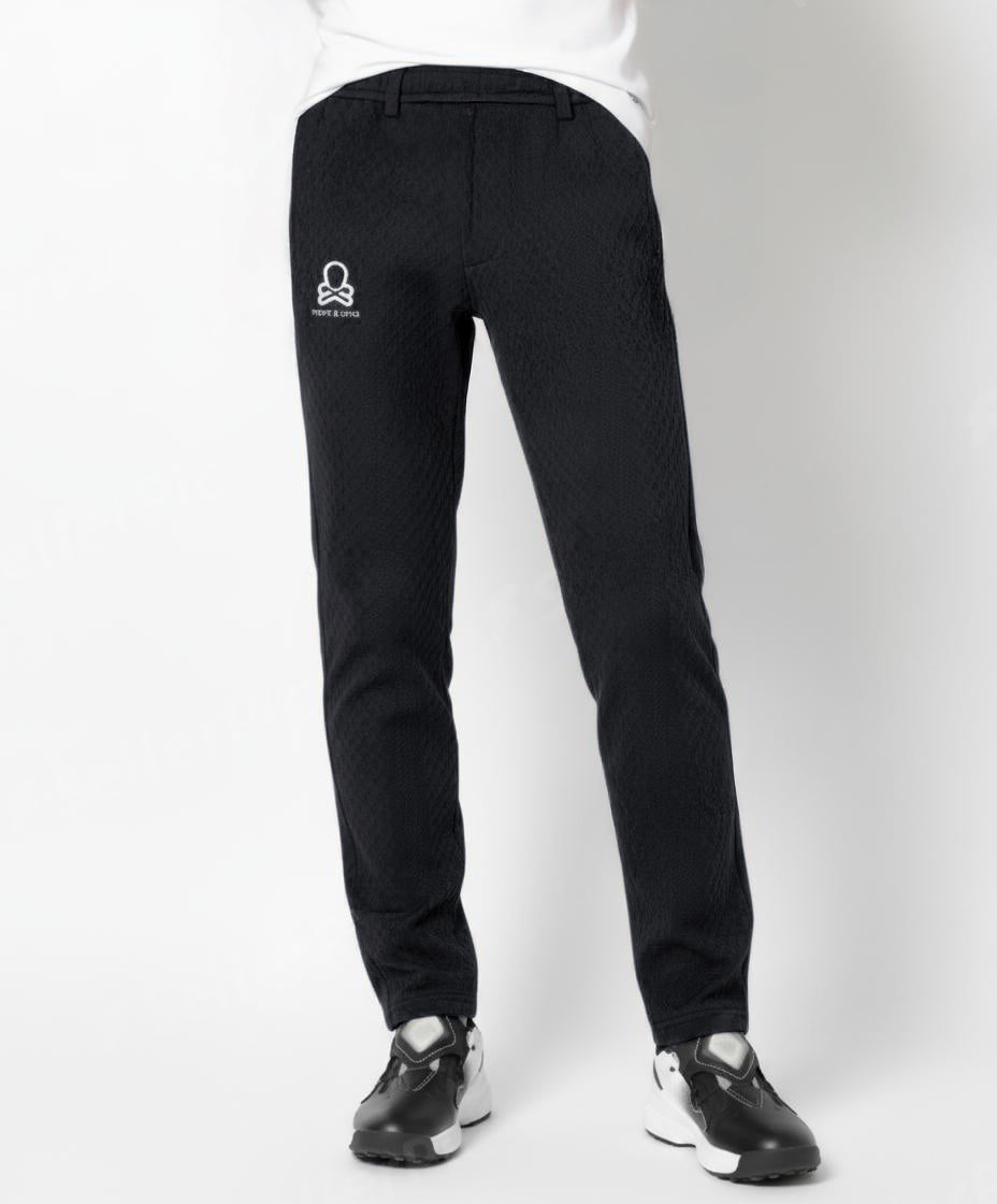 NCP Cable Embroidered Jersey Pants | MEN