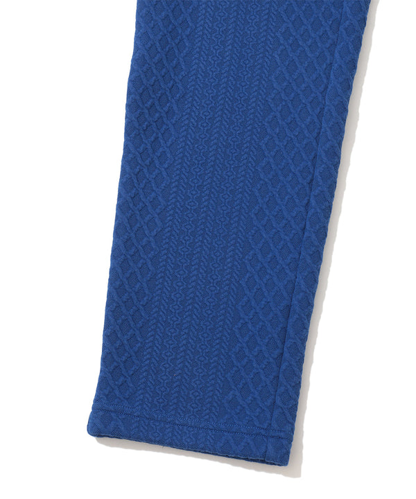 NCP Cable Embroidered Jersey Pants | MEN