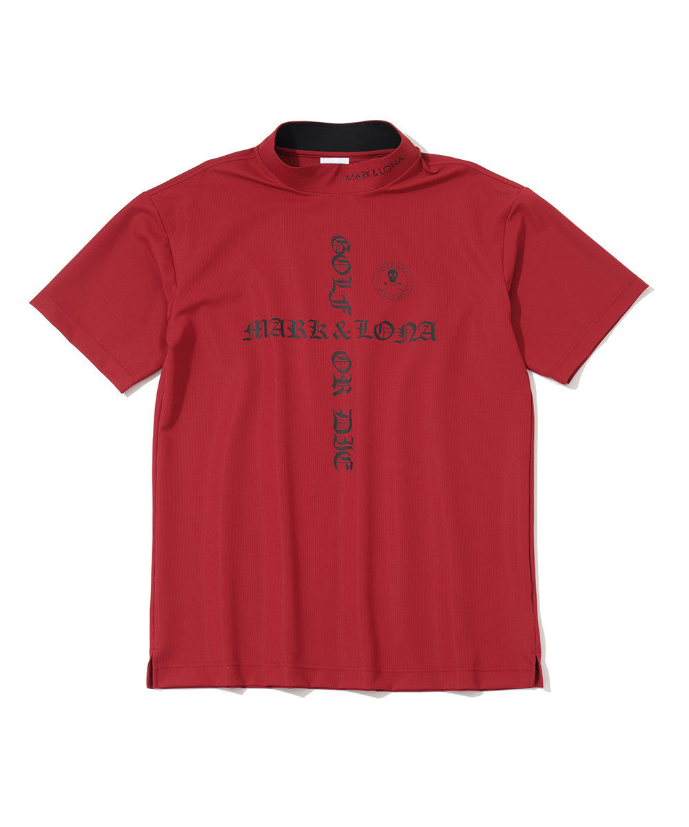 Croce Waffle Mock Neck Tee | MEN