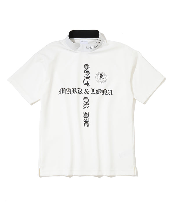 Croce Waffle Mock Neck Tee | MEN