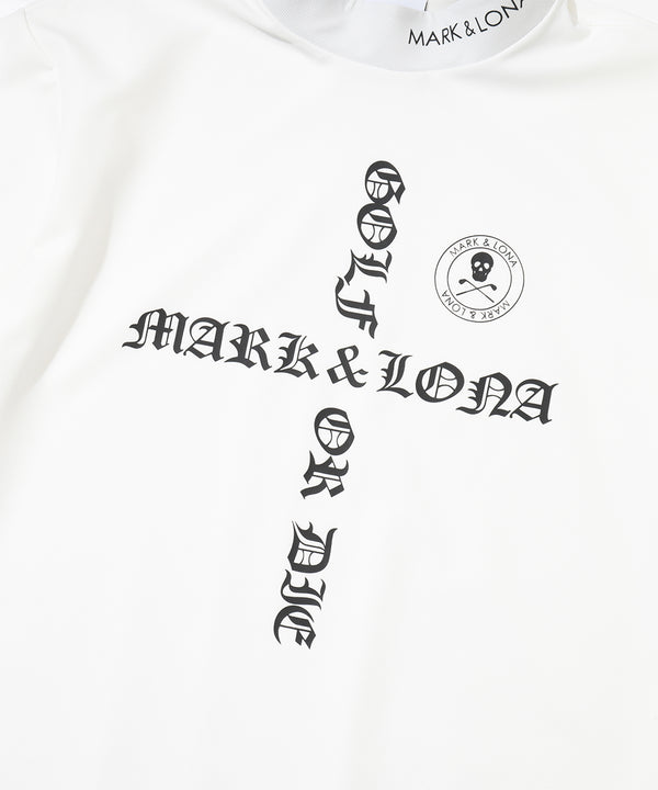 Croce Waffle Mock Neck Tee | MEN