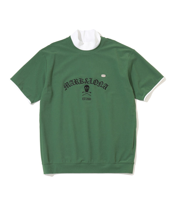 Sovereign Pile Mock Neck Tee | MEN