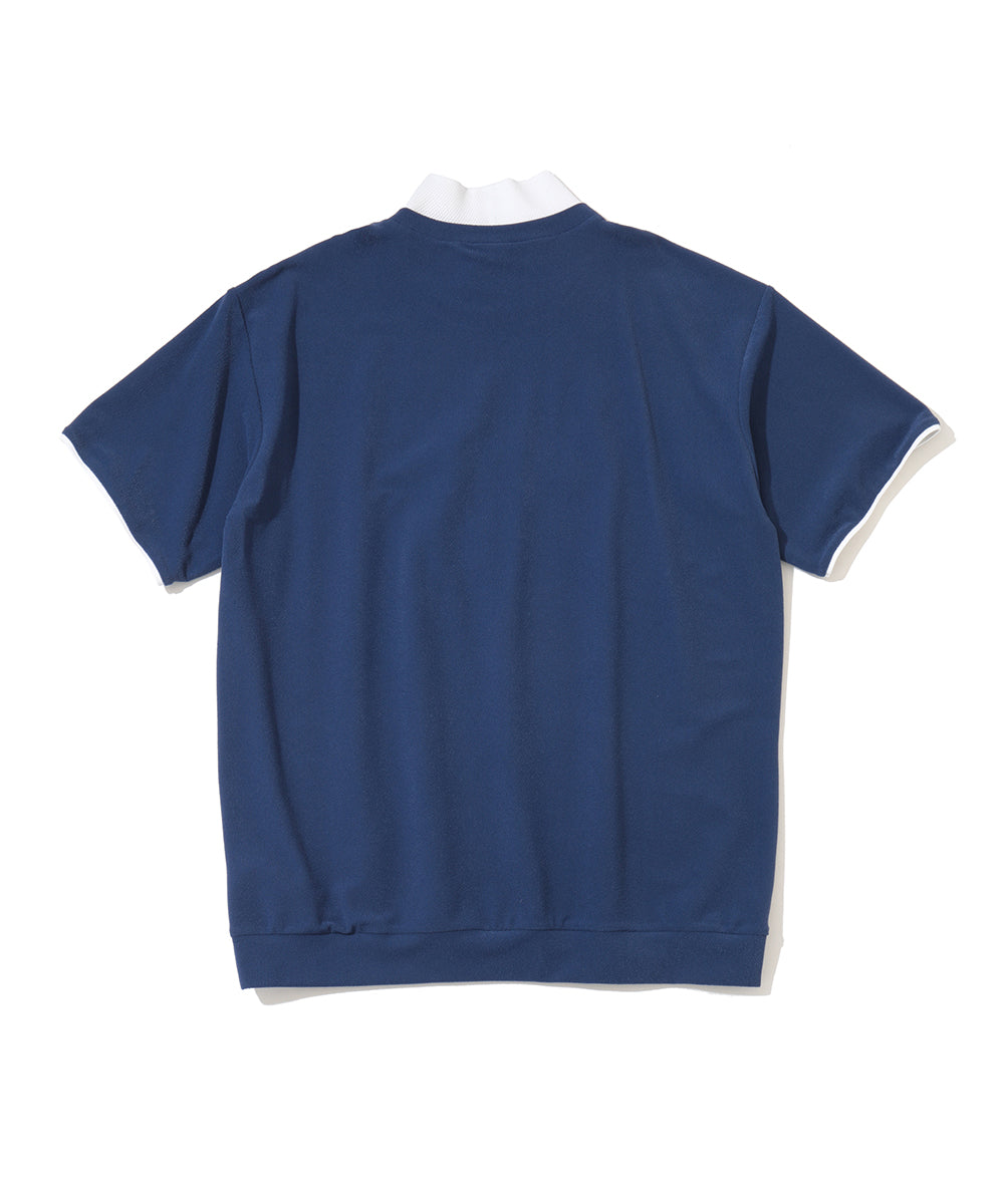 Sovereign Pile Mock Neck Tee | MEN