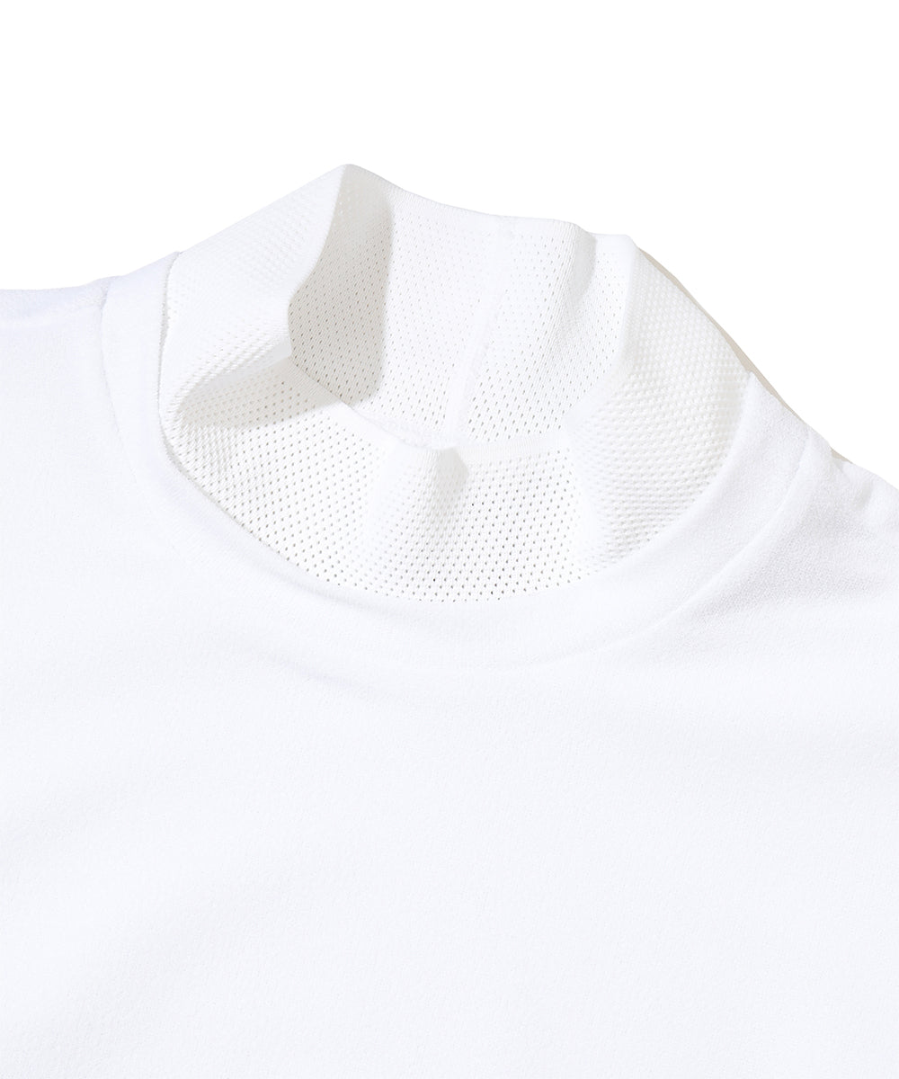 Sovereign Pile Mock Neck Tee | MEN