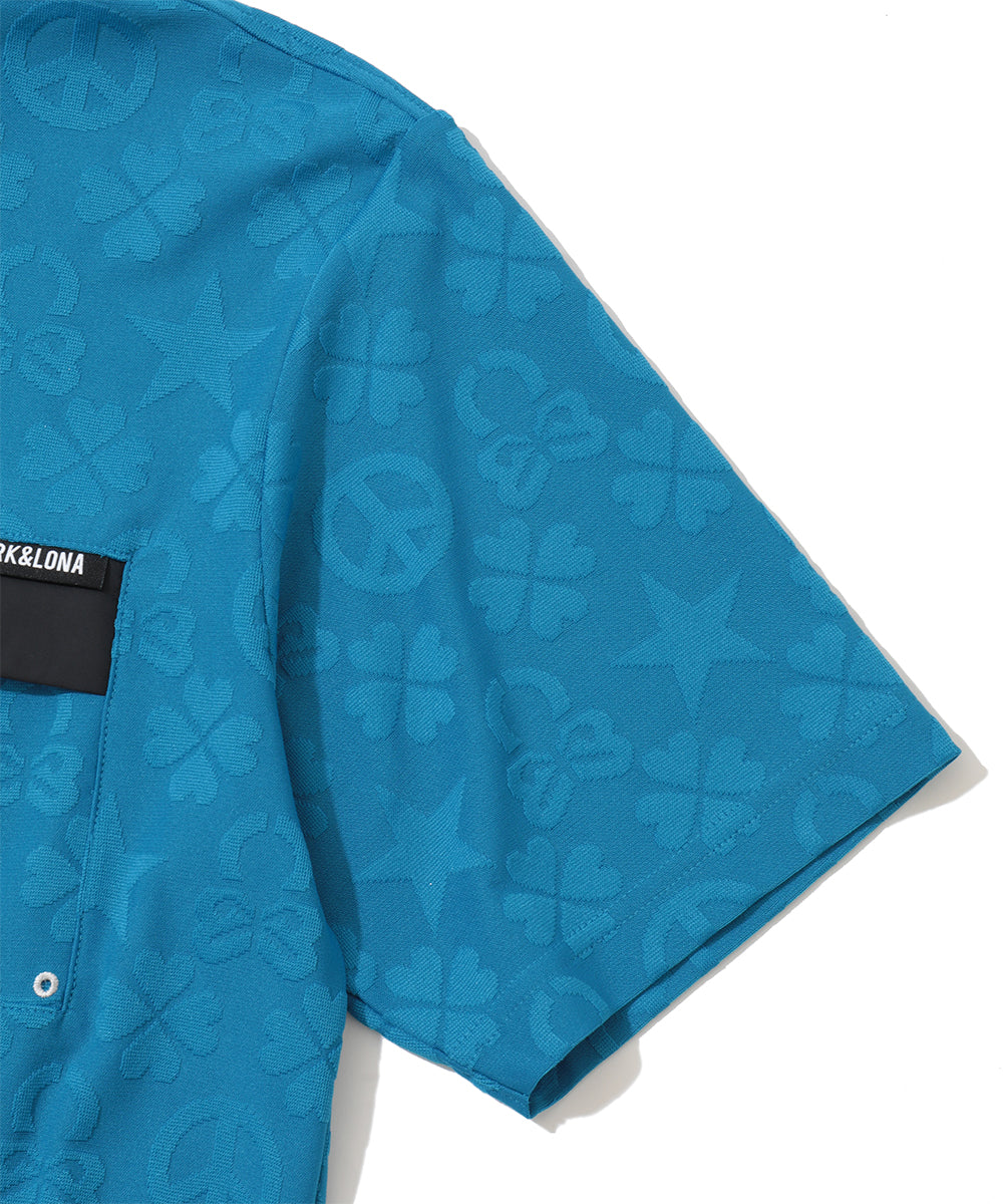 Imperial Jacquard Mock Tee | MEN