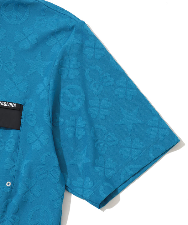 Imperial Jacquard Mock Tee | MEN