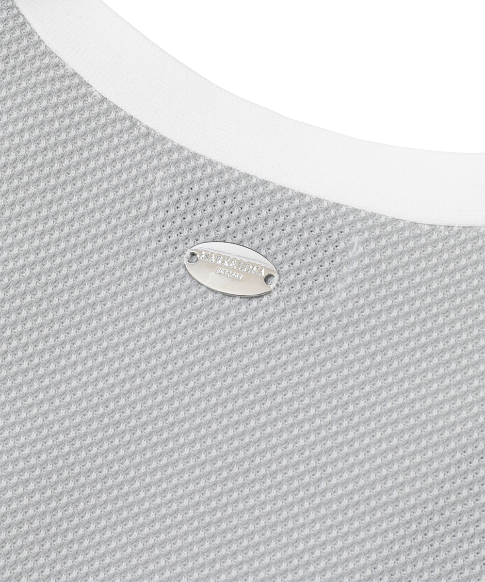 Gauge Camouflage Knit Vest | MEN