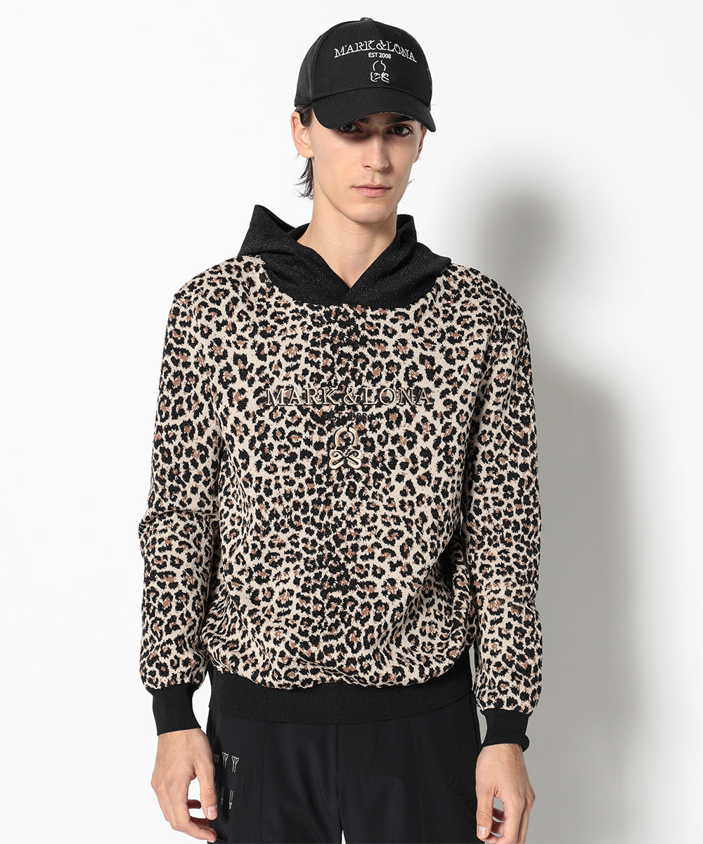 Noah Jacquard Knit Hoodie | MEN