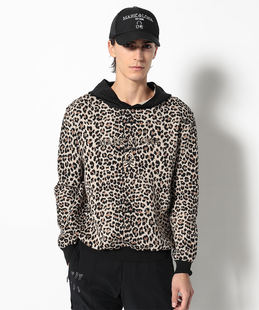 Noah Jacquard Knit Hoodie | MEN