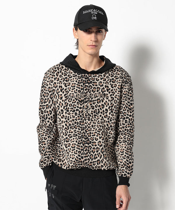 Noah Jacquard Knit Hoodie | MEN