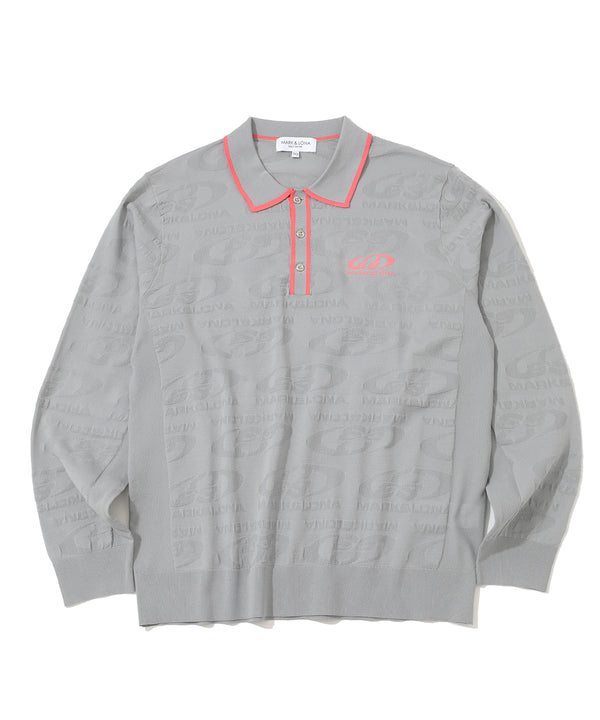 Spinner Logo Knit Polo | MEN