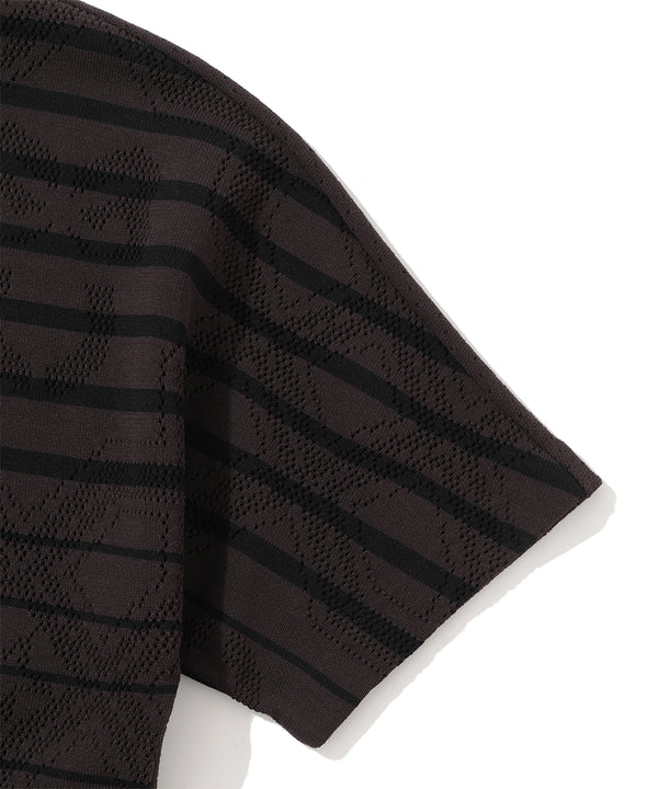 Dominant Mesh Mock Knit | MEN