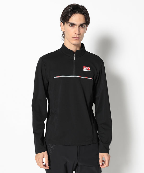 モデル:身長187cm,チェスト93cm,ウエスト78cm,ヒップ93cm,着用サイズL