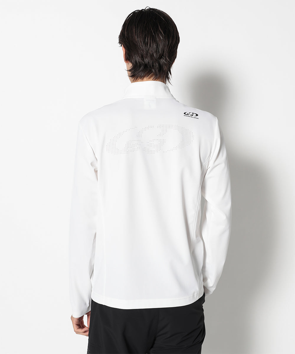 モデル:身長187cm,チェスト93cm,ウエスト78cm,ヒップ93cm,着用サイズL