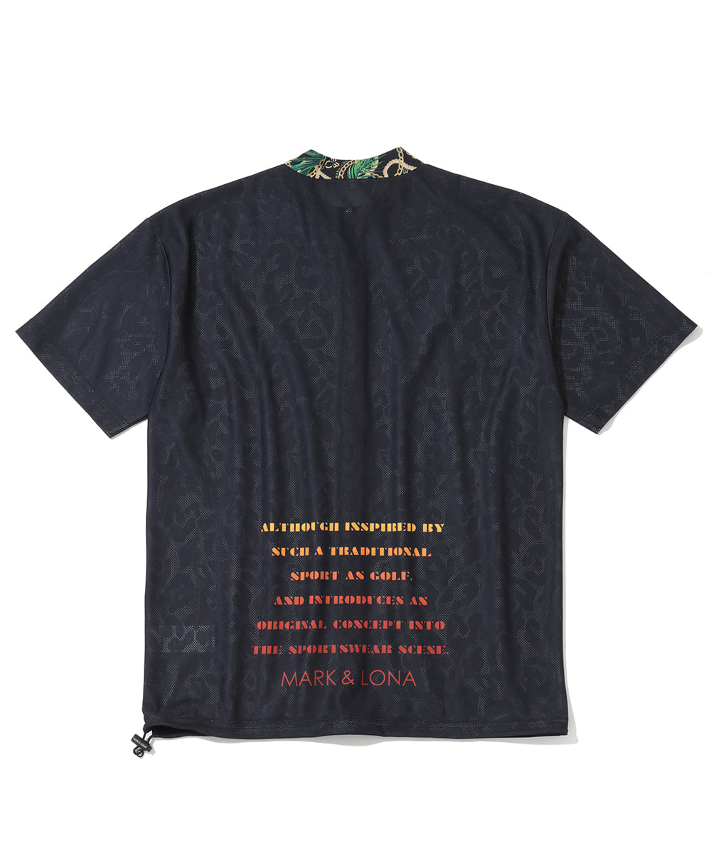 Fragment Jacquard Mock Tee | MEN