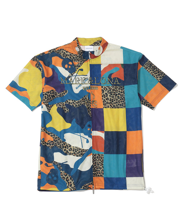 Fragment Jacquard Mock Tee | MEN
