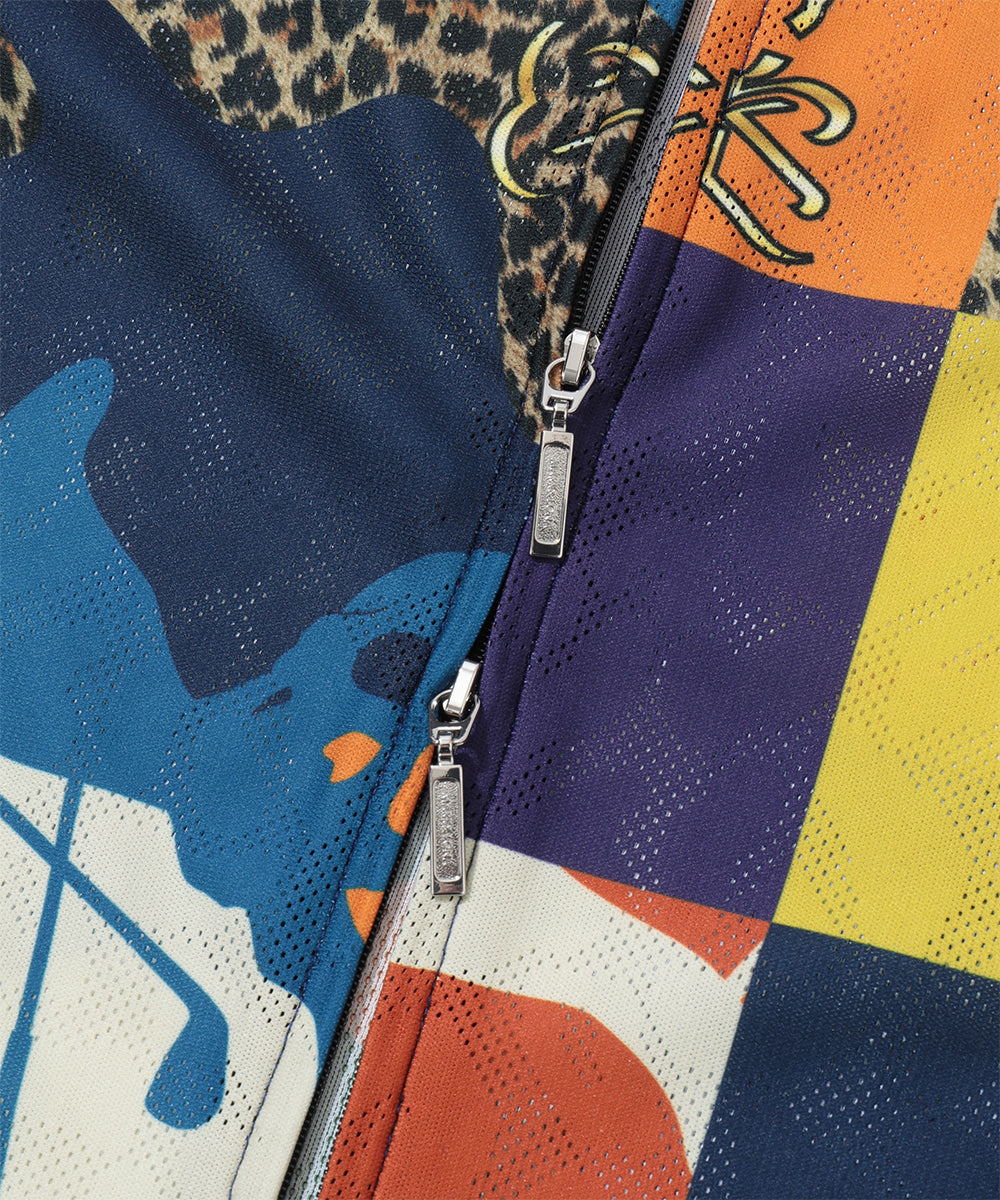 Fragment Jacquard Mock Tee | MEN