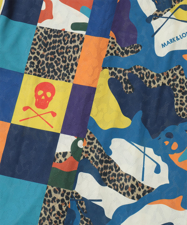 Fragment Jacquard Mock Tee | MEN