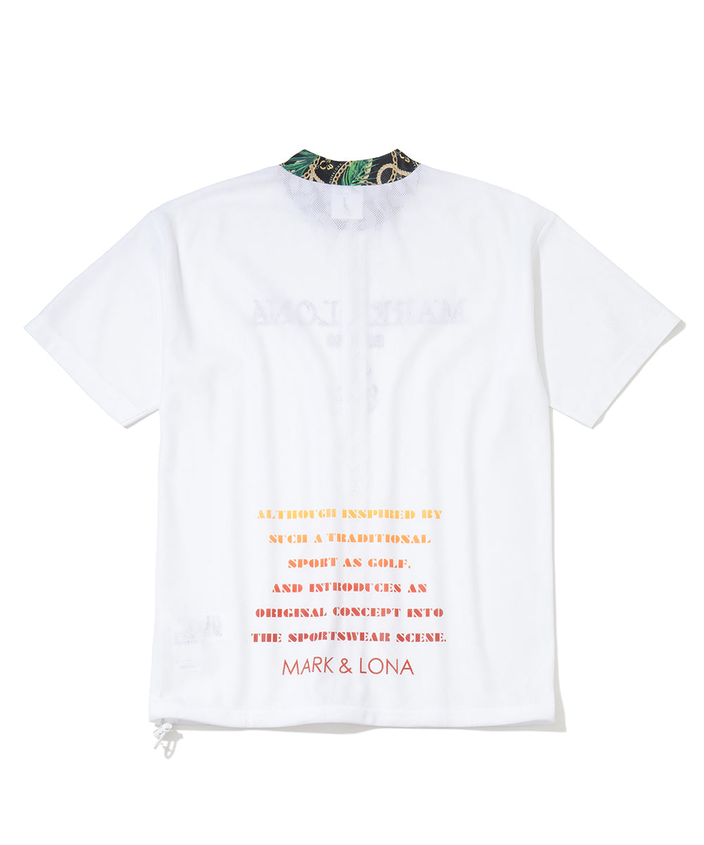 Fragment Jacquard Mock Tee | MEN