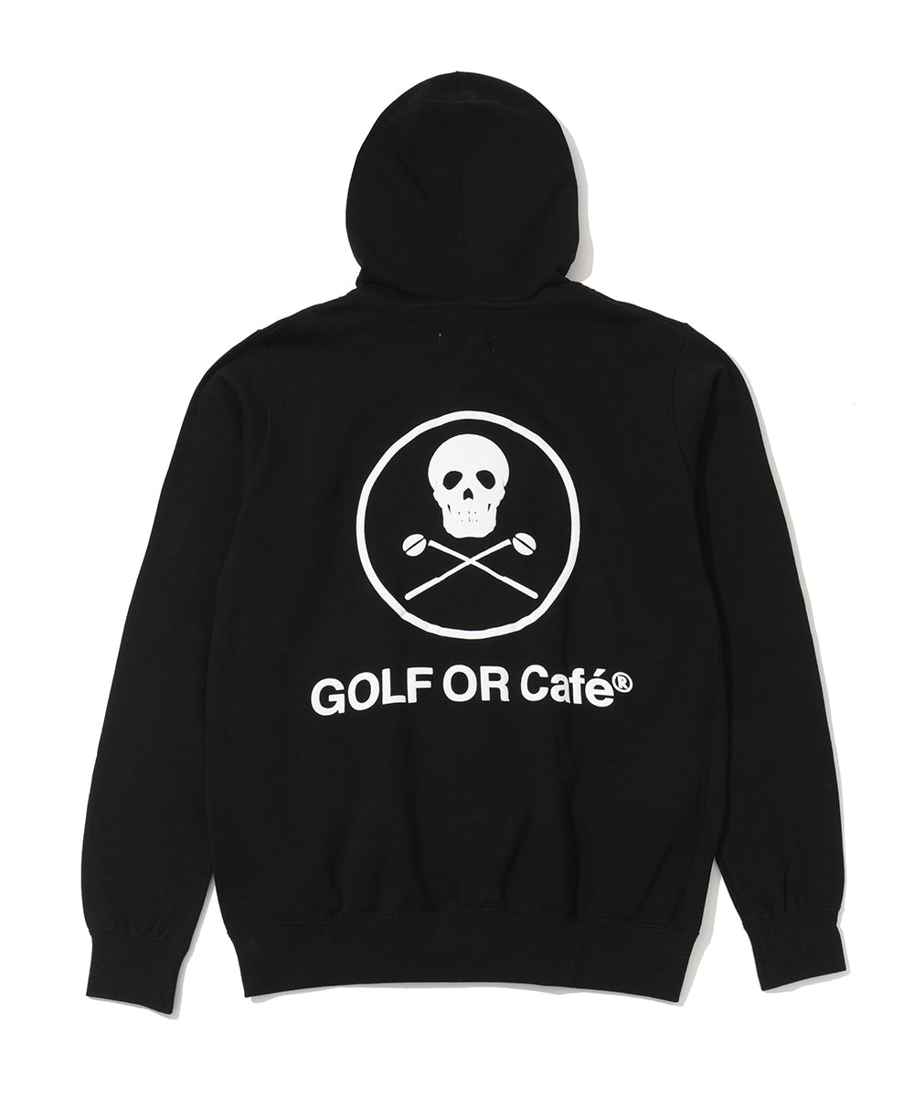 【新品タグ付】マークアンドロナ スカルロゴ GOLF OR Cafe黒 L/XL 新品タグ付】マークアンドロナ スカルロゴ GOLF OR Cafe黒 L/XL 【公式