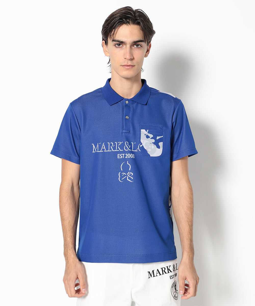 Gauge Camouflage Jacquard Polo | MEN