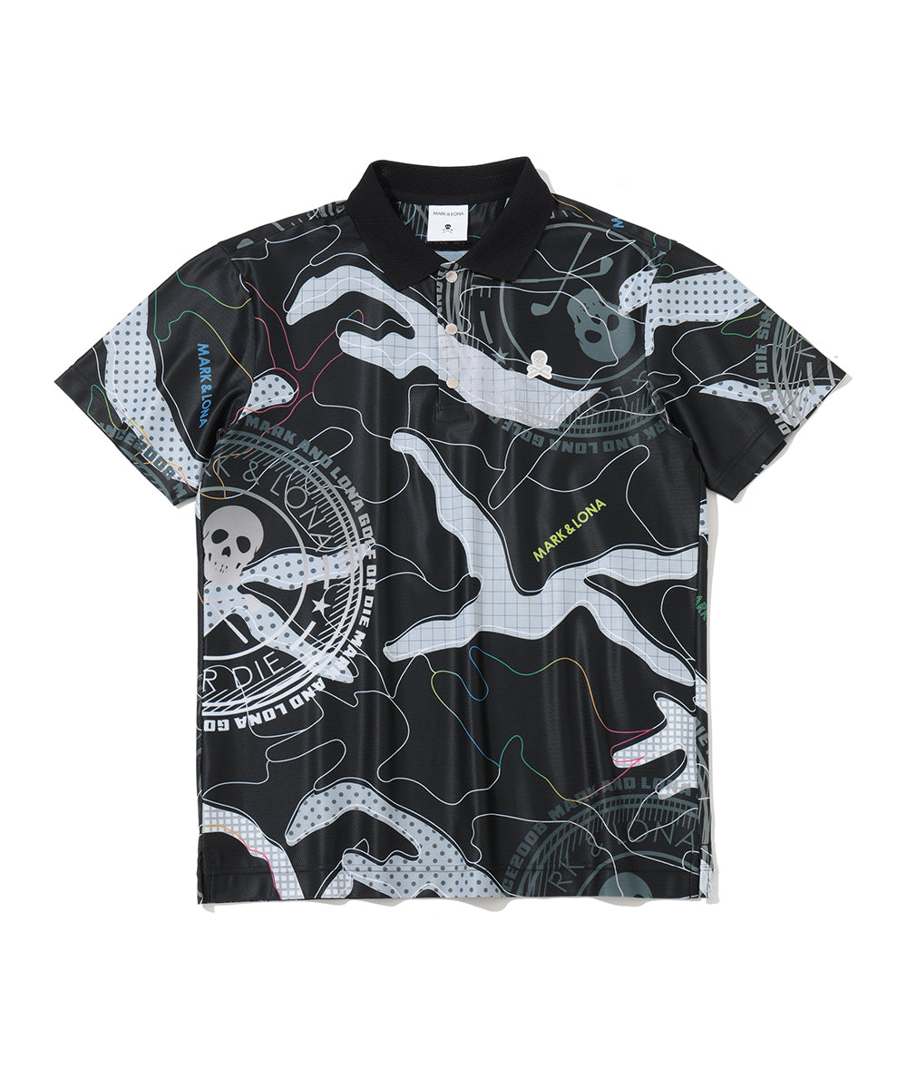 Axon Camo Mesh Performance Polo | MEN