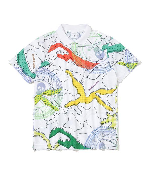 Axon Camo Mesh Performance Polo | MEN