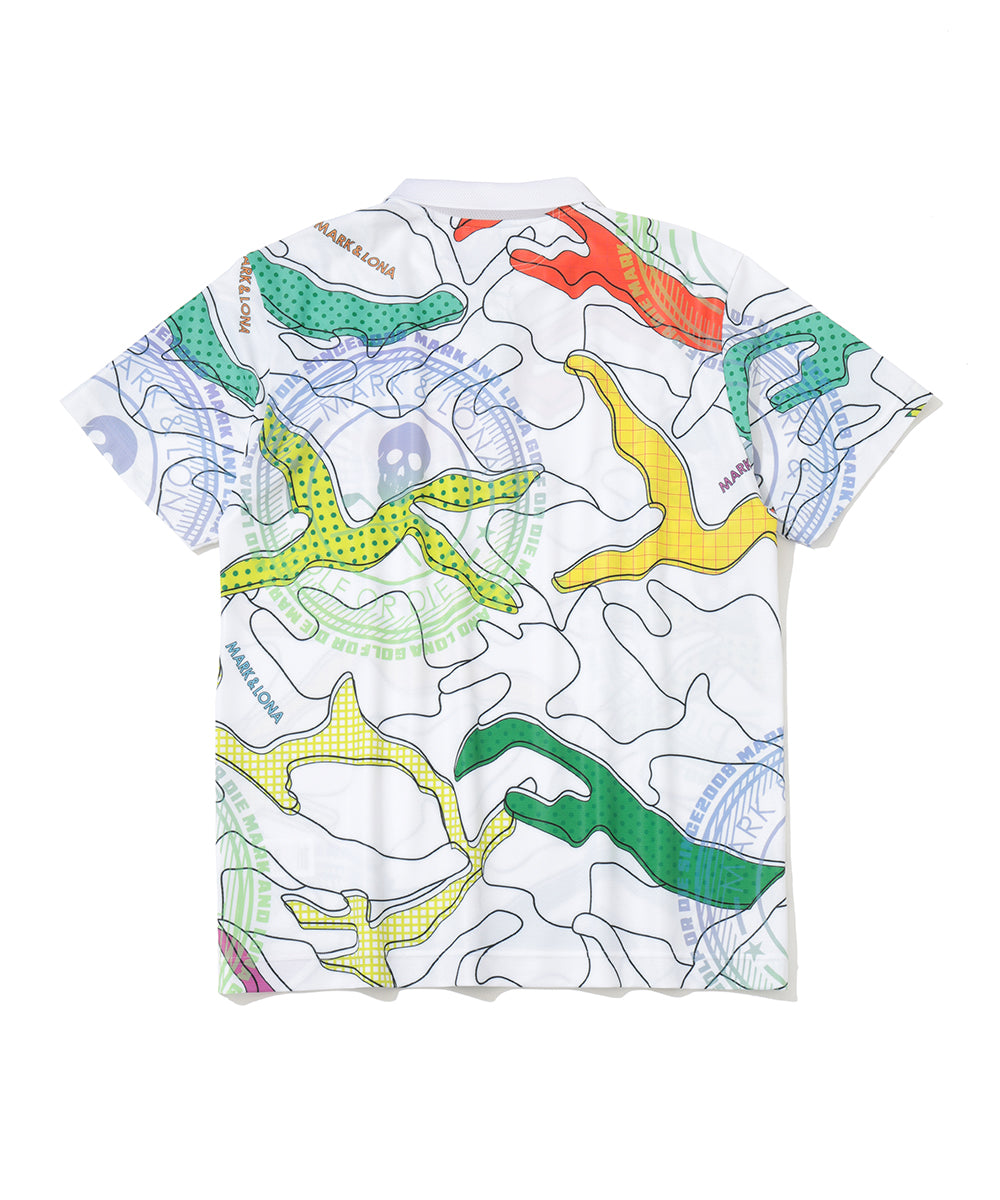 Axon Camo Mesh Performance Polo | MEN