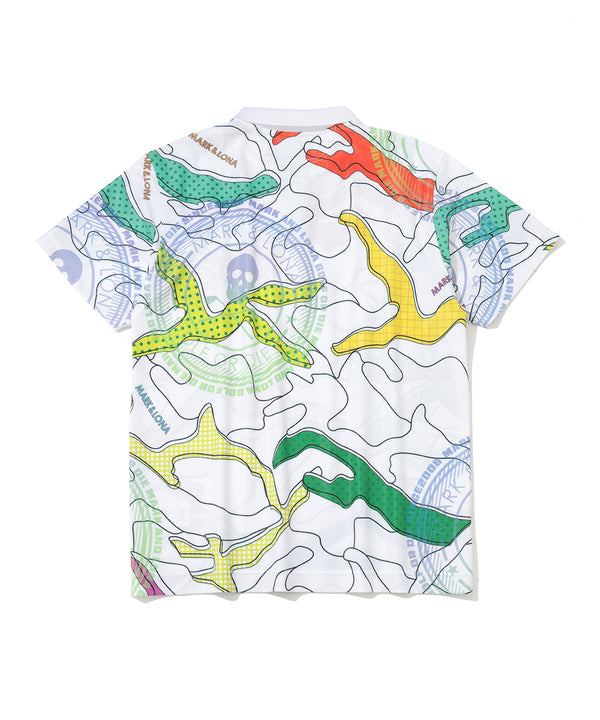 Axon Camo Mesh Performance Polo | MEN