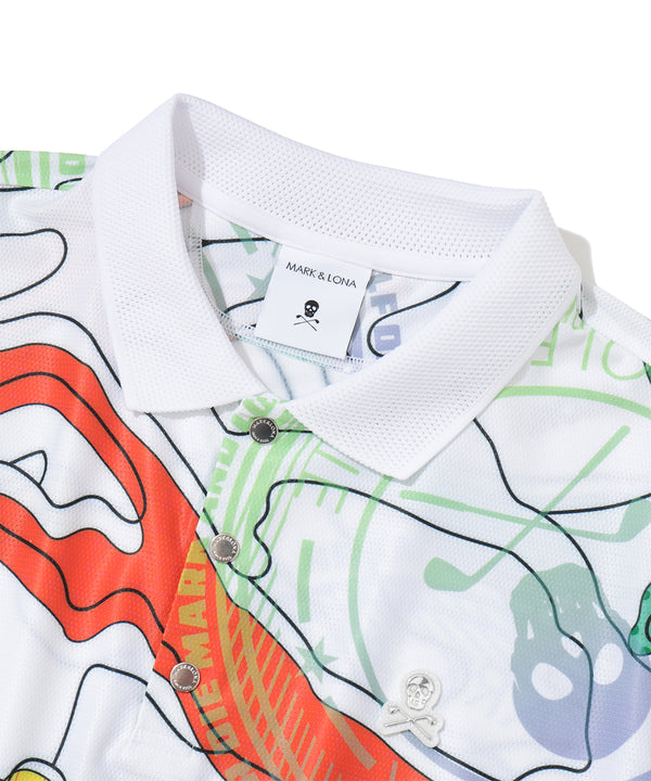 Axon Camo Mesh Performance Polo | MEN