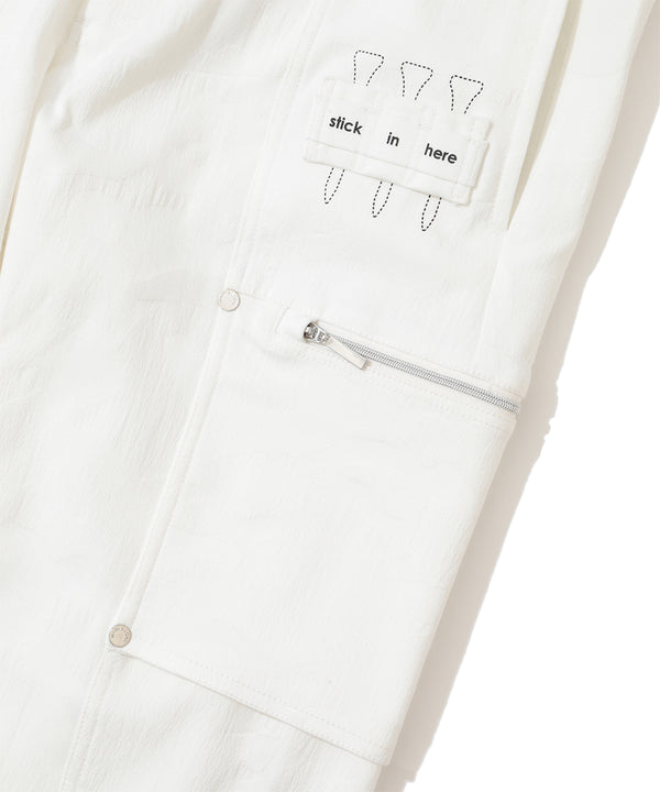 Gauge Camo Jacquard Utility Pants | MEN