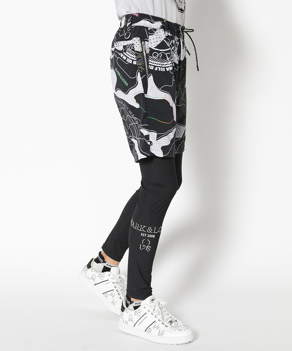 モデル:身長187cm,チェスト93cm,ウエスト78cm,ヒップ93cm,着用サイズL